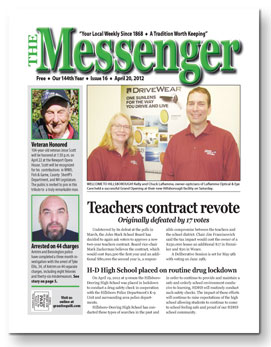 Download The Messenger - April 20, 2012 (pdf)