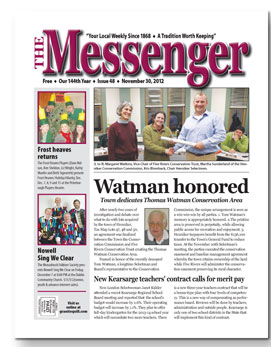 Download The Messenger - Nov. 30, 2012 (pdf)
