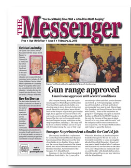 Download The Messenger - Feb. 22, 2013 (pdf)